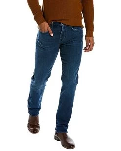 7 For All Mankind Slimmy Indigo Peak Slim Straight Jean Men
