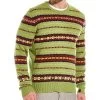 Rag & Bone Wesley Fairisle Wool Crewneck Sweater Men -Men's Fashion Store 1010451248 RLLD 1