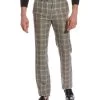 Gucci Prince Of Wales Linen & Wool-Blend Trouser Men -Men's Fashion Store 1010510131 RLLD 1