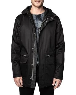 Zadig & Voltaire Boggio Tech Ouate Parka Jacket Men