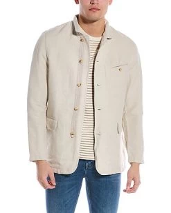 Mack Linen-Blend Jacket Men
