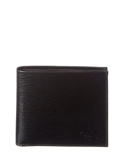 Salvatore Ferragamo Leather Coin Wallet Men