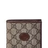 Gucci Interlocking G GG Supreme Canvas & Leather Bifold Wallet Men -Men's Fashion Store 1111833894 RLLD 1