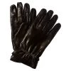 Men's Black Lambswool & Cashmere Lined Leather Gloves 2 Men's Black Lambswool & Cashmere Lined Leather Gloves -Men's Fashion Store 1211242345 RLLD 1