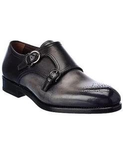 Salvatore Ferragamo Brighton Leather Oxford Men