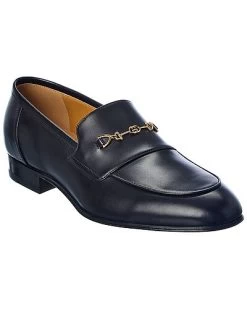 Gucci Interlocking G Horsebit Leather Loafer Men