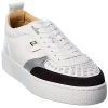Christian Louboutin Happyrui Spike Mesh & Leather Sneaker Men -Men's Fashion Store 1312332109 RLLD 1