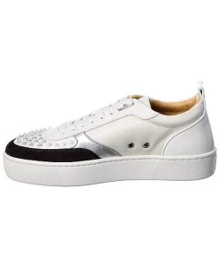 Christian Louboutin Happyrui Spike Mesh & Leather Sneaker Men -Men's Fashion Store 1312332109 RLLD 2