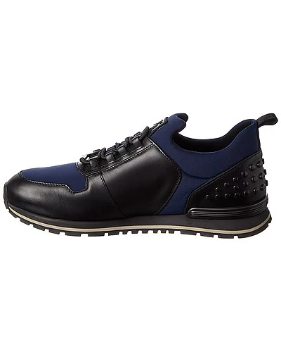 Tod's Neoprene & Leather Sneaker Men 4 Tod's Neoprene & Leather Sneaker Men - Image 2