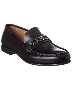 Salvatore Ferragamo Mathias Leather Loafer Men