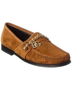 Dolce & Gabbana Suede Loafer Men