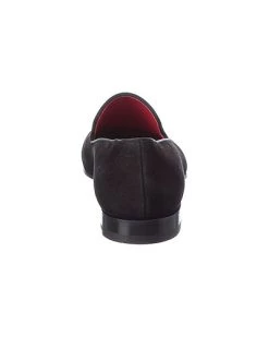 Christian Louboutin Navy Dandelion Strass Suede Loafer Men -Men's Fashion Store 1312513938 RLLD 3